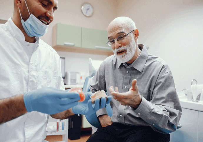 Senior oral health services provided at Drew Family Dentistry in Bend, OR